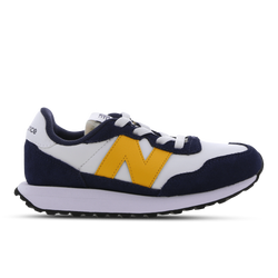 Pre School Shoes - New Balance 237 - White-Navy-Yellow