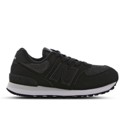 Pre School Shoes - New Balance 574 - Black-White-Pink