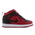 Jordan 1 Mid - Pre School Shoes Gym Red-Black-White