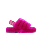 Rock Rose-Rock Rose - C- UGG G FLUFF SLIDE  FUR RCK RS