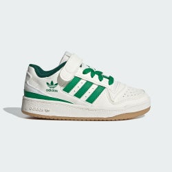 Pre School Shoes - adidas Forum Low - Cloud White-Green-Gum