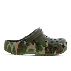 Scuola materna Scarpe - Crocs Clog - Army Green-Multi