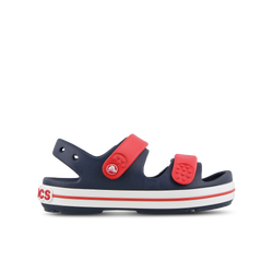 Pre School Flip-Flops and Sandals - Crocs Crocband Sandal - Navy-Varsity Red