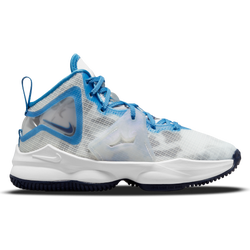 Pre School Shoes - Nike Lebron 19 - White-Dutch Blue-Blue Void
