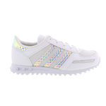 White-Silver-White- C+ADI LA TRAINER IRIDESCENT 3D WHT/SLVR/WHT