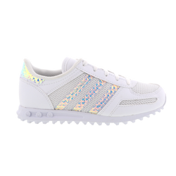 Scuola materna Scarpe - adidas La Trainer Iridescent 3D - White-Silver-White