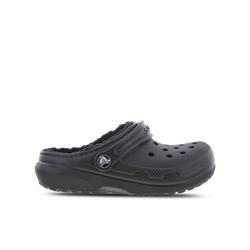Pre School Shoes - Crocs Classic Lined - Black-Black