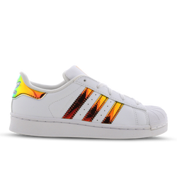 Pre School Shoes - adidas Superstar - White-Gold Metallic-White