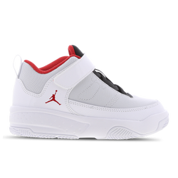 Pre School Shoes - Jordan Max Aura - White-Univ Red-Pure Platinum