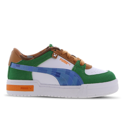 Pre School Shoes - Puma Ca Pro Minecraft - Puma White-Star Sapphire-Amazon Green