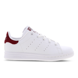 Pre School Shoes - adidas Stan Smith Corduroy - Ftwr White-Collegiate Burgundy-Ftwr White