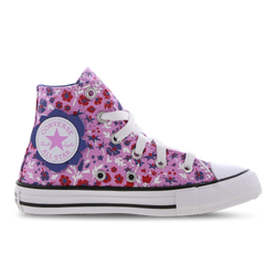 Pre School Shoes - Converse Chuck Taylor All Star Hi Paper Floral - Beyond Pink-Washed Indigo-White