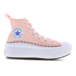 Pre School Shoes - Converse Chuck Taylor All Star Move Hi Friendship Bracelet - Storm Pink-Washed Indigo-White