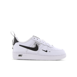 Pre escolar Zapatillas - Nike Air Force 1 Low Utility - White-Black-Tour Yellow