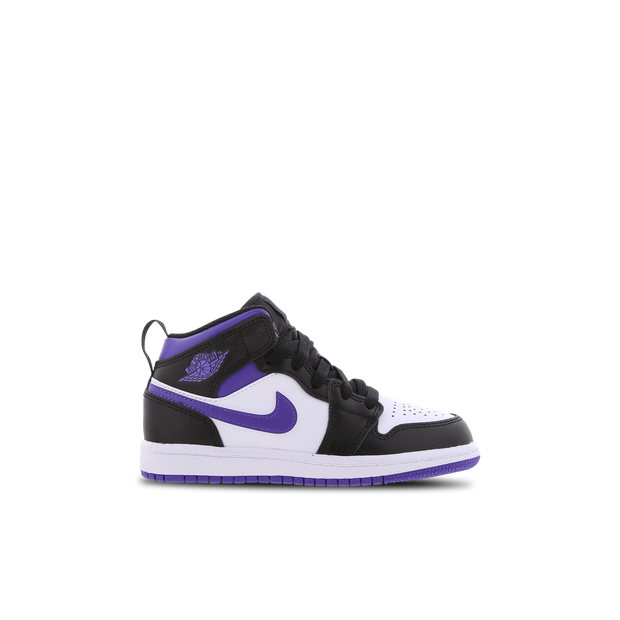 Jordan 1 Mid - Pre School Shoes