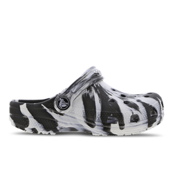 Pre escolar Zapatillas - Crocs Clog Marble - Black-White-Multi