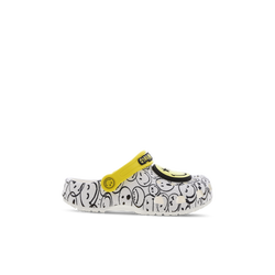 Vorschule Schuhe - Crocs Clog Smiley - White-Multi