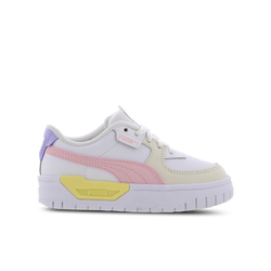 Pre School Shoes - Puma Cali Dream - White-Pristine-Almond Blossom