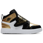 Black-Mtlc Gold-White