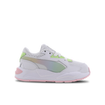 Puma White-Paradise Green-Pink