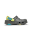 Crocs Clog - Pre School Flip-Flops and Sandals Slate Grey-Slate Grey-Green
