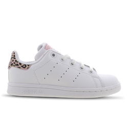 Pre School Shoes - adidas Stan Smith Animal Print - White-Black-Clear Pink