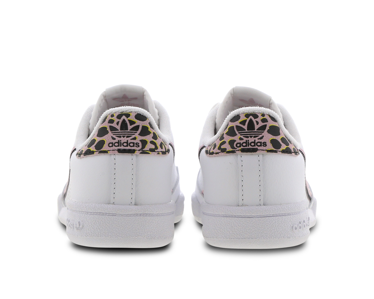 adidas continental leopard print