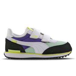 Pre School Shoes - Puma Future Rider - Red-Royal Blue-White