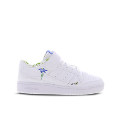 Pre School Shoes - adidas Forum Low - White-Blue Fusion-Green