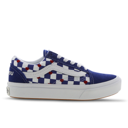 Pre School Shoes - Vans Old Skool Autism Awareness - Blue-White
