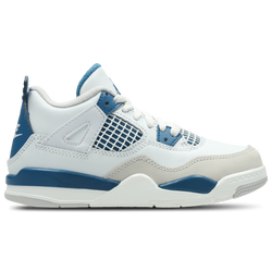 Vorschule Schuhe - Jordan AJ4 Retro - Off White-Military Blue