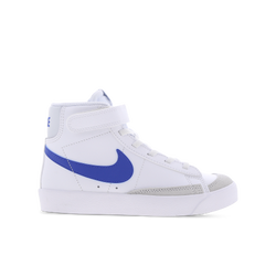 Pre School Shoes - Nike Blazer Mid - White-Game Royal-Pure Platinum