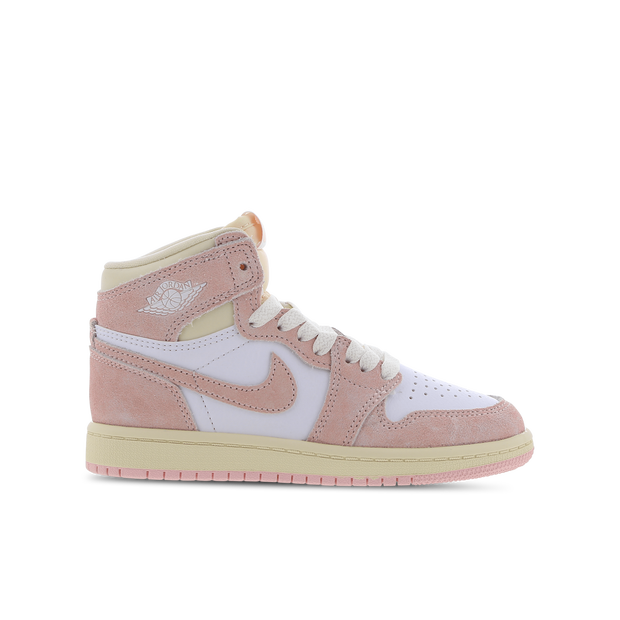 Air Jordan 1 Retro High  Rose/blanc   - Bébé - - FD2597-600