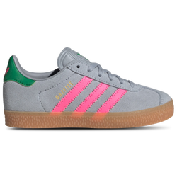 Pre escolar Zapatillas - adidas Gazelle - Halo Silver-Lucid Pink-Green