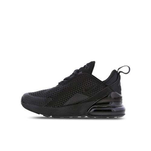 Nike air max 270 triple black youth best sale