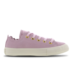 Pre School Shoes - Converse Chuck Taylor All Star Frilly Thrills Low - Pink Foam-Pink Foam-White