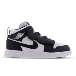 Maternelle Chaussures - Jordan 1 Mid - White-Metallic Gold-Obsidian