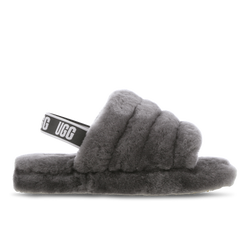 Vorschule Schuhe - UGG Fluff Yeah - Charcoal-Charcoal