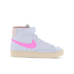 Pre School Shoes - Nike Blazer Mid - White-Pink Spell-Guava Ice