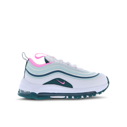 Pre School Shoes - Nike Air Max 97 - White-Pink Spell-Geode Teal