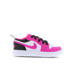 Scuola materna Scarpe - Jordan 1 Low - White-Fierce Pink-Black