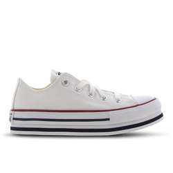 Pre School Shoes - Converse Ct As Platform - White-Midnight Navy