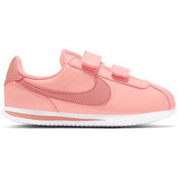 Pre School Shoes - Nike Cortez Basic Vday - Pink Quartz-Canyon Pink-Metallic Gold