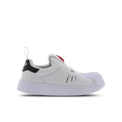 Maternelle Chaussures - adidas Superstar - White-Core Black-Vivid Red