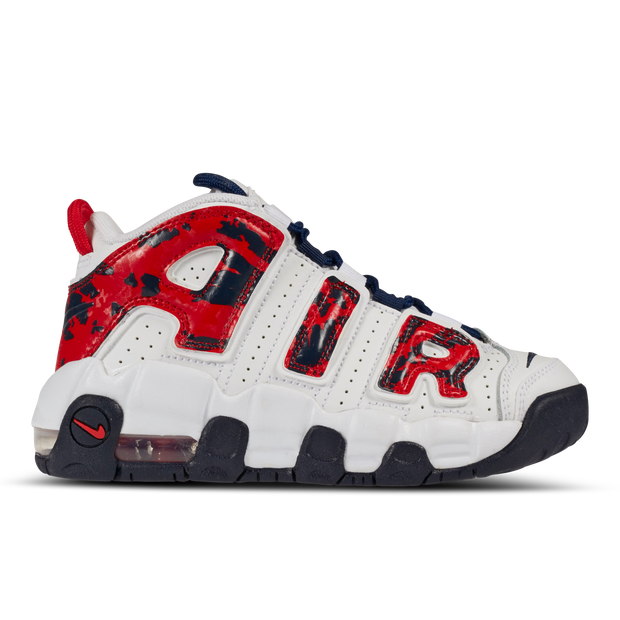 Nike Air More Uptempo PS 'Red Navy Camo' - CZ7886-100