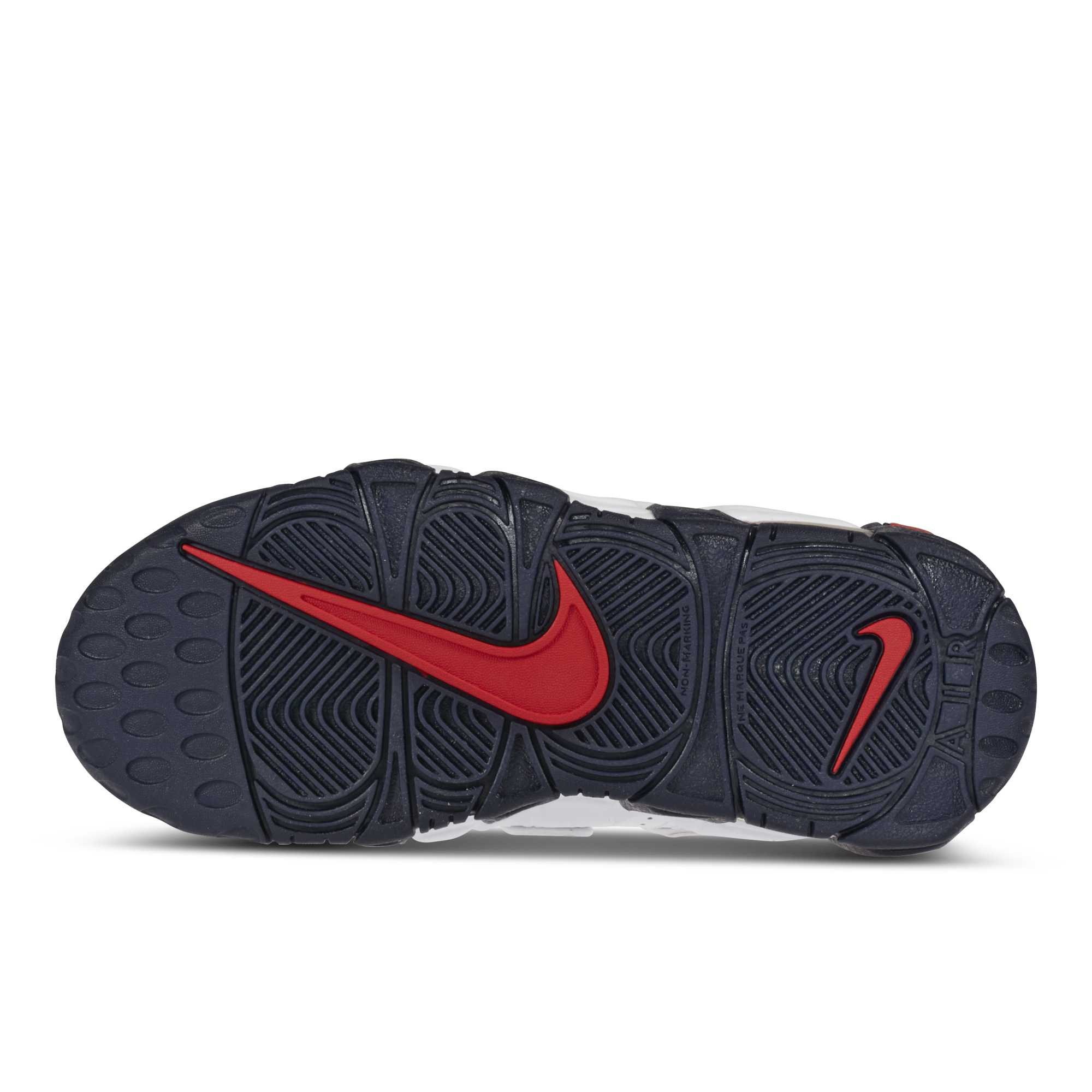 nike air uptempo black footlocker