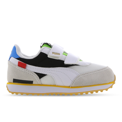Pre School Shoes - Puma Future Rider Unity - White-Black