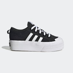 Scuola materna Scarpe - adidas Nizza Platform - Core Black-Cloud White-Core Black