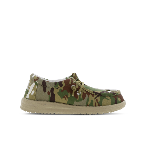 Heydude Wally Youth Camouflage - Pre School Shoes