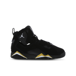 Pre School Shoes - Jordan True Flight - Black-White-Mtlc Gold